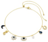 Swarovski 5692164 Symbolica Choker Necklace Blue and White Jewellery