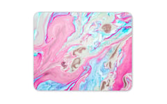 Pink Marble Vein Mouse Mat Pad - Geological Beauty Rock Computer Gift #15088
