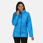 Regatta Women's Hamara Iii Lightweight Waterproof Hooded Walking Jacket - Blue