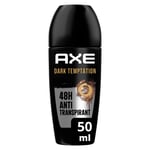 Déodorant Homme Anti-transpirant Dark Temptation Axe - Le Roll-on De 50ml