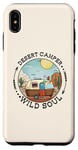Coque pour iPhone XS Max Rétro Desert Camper Wild Soul Cactus Paysage Camping
