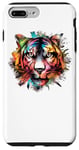 iPhone 7 Plus/8 Plus Tiger Watercolor Zoo Animal Park Wild Cat Jungle Case