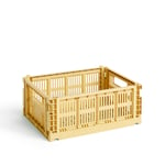 HAY Colour Crate M 26,5 x 34,5 cm Golden yellow