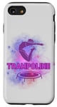 Coque pour iPhone SE (2020) / 7 / 8 Trampoline de gymnastique acrobatie moderne pour fans de sport