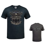 S-3XL Herr & Dam Motorcykel HarleyDavidson Casual Kortärmad T-shirt Tee Topp Present D 2XL