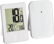 Suomen Lämpömittari 7350 Trådlös inomhus-/utomhustermometer, Vit