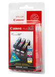 Cartouche Canon CLI-521 Multipack 3 couleurs (cyan, magenta, jaune)