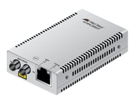 Allied Telesis At Mmc2000/St - Fibermediekonverterare - 1Gbe - 1000Base-T, 100Base-Tx, 10Base-T, 1000Base-Sx - Rj-45 / St-Läge (Multi-Mode) - Upp Till 550 M - 850 Nm - Taa-Kompatibel