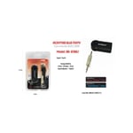 Trade Shop Traesio - Adaptateur De Recepteur Jack 3.5mm Mains Libres Bluetooth Audio Stereo Maxtech Ad-bt002