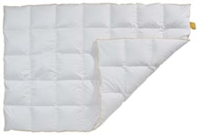 Dubbeltäcke 240x220 cm - myskduntäcke - Fejø täcke - Täcke i king size-storlek - Helårs värme - Quilts Of Denmark