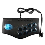 Arcade Fight Stick Combat Joystick Game Controller USB Retro Arcade Stick, for PC / PS3 / Android / PS2 / TV Box/Intelligent Projector