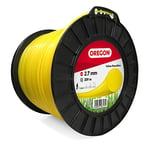 Oregon 69-383-Y Yellow Round Strimmer Line/Wire for Grass Trimmers and Brushcutters, 2.7 mm x 209 m