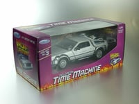 Back To The Future DeLorean Time Machine 1:24 Diecast Metal Model
