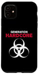 Coque pour iPhone 11 Generation Hardcore EDM Rave Citation Raver Wear Rave Outfit