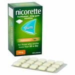 6x Nicorette Fruit Fusion Chewing Gum 4mg 105 Pieces (Stop Smoking)