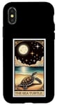 iPhone X/XS The Sea Turtle Tarot Card Stars and Moon Women Men Kids Case