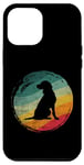 iPhone 12 Pro Max Small Munsterlander Dog Retro Vintage Design Case