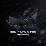 ASUS ROG Phone 8 Pro, Noir Fantome, 16Go RAM 512Go Stockage, Snapdragon 8 Gen 3, 6,78’’ AMOLED 165Hz, Caméra Gimbal 50MP, Version EU Officielle