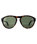 Gucci Aviator Mens Havana Green Sunglasses - Brown - One Size
