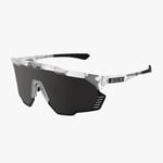 Scicon Aeroshade Kunken cykelglasögon Crystal Gloss Multimirror Silver