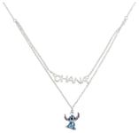 Disney Sterling Silver Lilo and Stitch Pendant Necklace