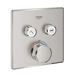 Grohe 29124DC0 GRT SmartControl THM trimset Square 2SC Fitting, supersteel