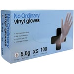 Vinylhandske NO ORDINARY f-fri XS 100/fp