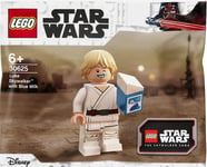 LEGO LUKE SKYWALKER WITH BLUE MILK MINIFIGURE 30625 STAR WARS POLYBAG New Sealed