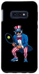 Galaxy S10e Uncle Sam Tennis Player 4th of July Boys Girls Kids Case