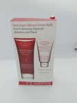 Clarins Super Restorative Redefining Body Care For Waist 200ml & Soothing Scrub