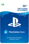 PlayStation Store PSN presentkort 50 SEK