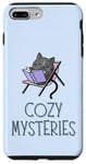 iPhone 7 Plus/8 Plus Cozy Mysteries | Cute Cat Cozy Murder Mystery Cat Detective Case