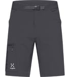 Haglöfs Lizard Softshell Shorts Men Mörkgrå metallic 48 - Fri frakt