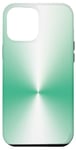 Coque pour iPhone 13 Pro Max Couleur vert menthe simple et minimaliste
