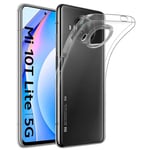 32nd Clear Gel Series - Transparent TPU Silicone Clear Gel Case Cover for Xiaomi Mi 10T Lite/Mi 10i 5G / Redmi Note 9 Pro 5G, Crystal Gel Ultra Thin Case - Clear