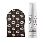 St. Moriz Professional 1 Hour Tan Mousse Express + Self Tanning Mitt