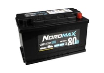 Nordmax EFB Start/Stoppbatteri 12V 80Ah 740A NM115EFB