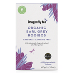 Dragonfly Organic Earl Grey Rooibos Tea 40 Biodegradable Teabags