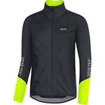 GORE Wear C5 Men's Cycling Jacket GORE-TEX, L, Black/Neon Yellow