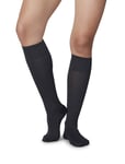 Irma Support Knee-Highs Designers Socks Knee High Socks Black Swedish Stockings