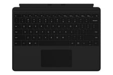 Microsoft Surface Pro Keyboard - tangentbord - med pekdyna - tysk - svart Inmatningsenhet