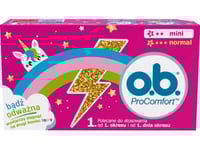 O.B._Organic Tampons Normal 8Pcs + Mini 8Pcs.