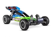 Traxxas Bandit XL-5 2WD Buggy - Green with LED TRX24054-61-GRN