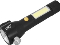 LTC LTC Flashlight COB 6W/3W LED Handheld Evacuation Flashlight 6800mAh mini USB charging NEW.