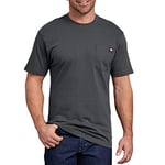 Dickies Men's 2-pack Short-sleeve Pocket T-shirts fashion t shirts, Charcoal, XL UK