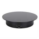 360° Rotating Display Stand, Revolving Display Stand Turntable Max Load 5KG 2 Gears Motorized Turntable Base for Jewelry Spinner Phone