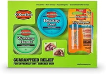O’Keeffe’s Skincare Giftpack - Working Hands, Healthy Feet and Lip Repair
