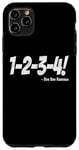 iPhone 11 Pro Max 1-2-3-4! Punk Rock Countdown Tempo Funny Case