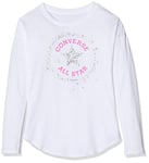 Converse 6847s-001 Girls' T-Shirt, Girls, T-Shirt, 6847S-001_L_Blanco, White, L
