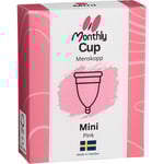MonthlyCup Mini pink Menskopp 1 st
